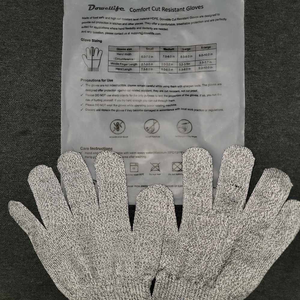 Dowelife Comfort Cut Resistant Gloves - Large